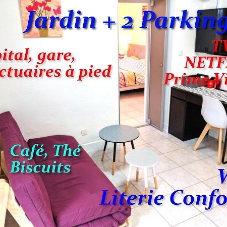 Au Petit Marcadal **Sanctuaires, Hopital, Gare** Lejlighed Lourdes Eksteriør billede