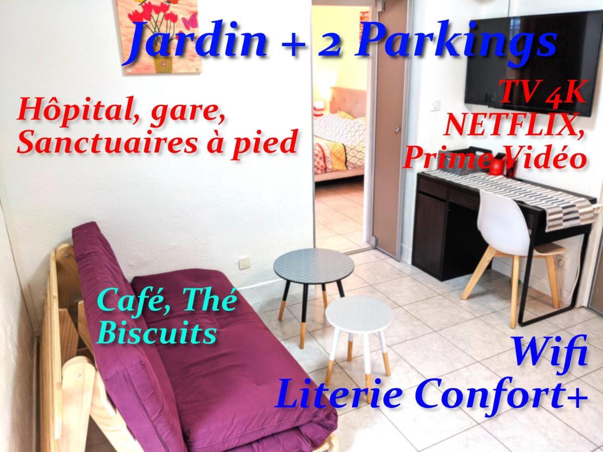 Au Petit Marcadal **Sanctuaires, Hopital, Gare** Lejlighed Lourdes Eksteriør billede